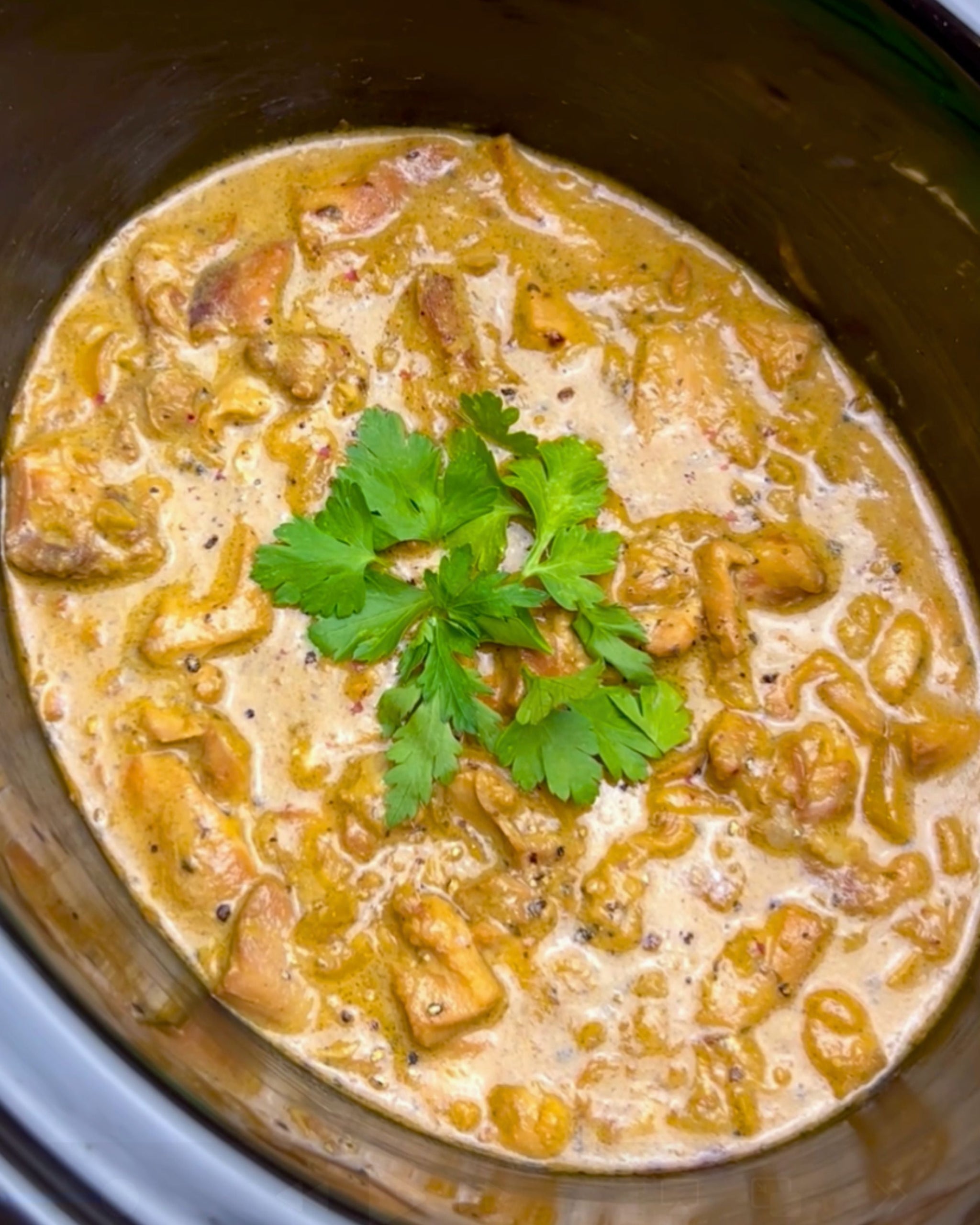 Slow Cooker Honey Mustard Chicken