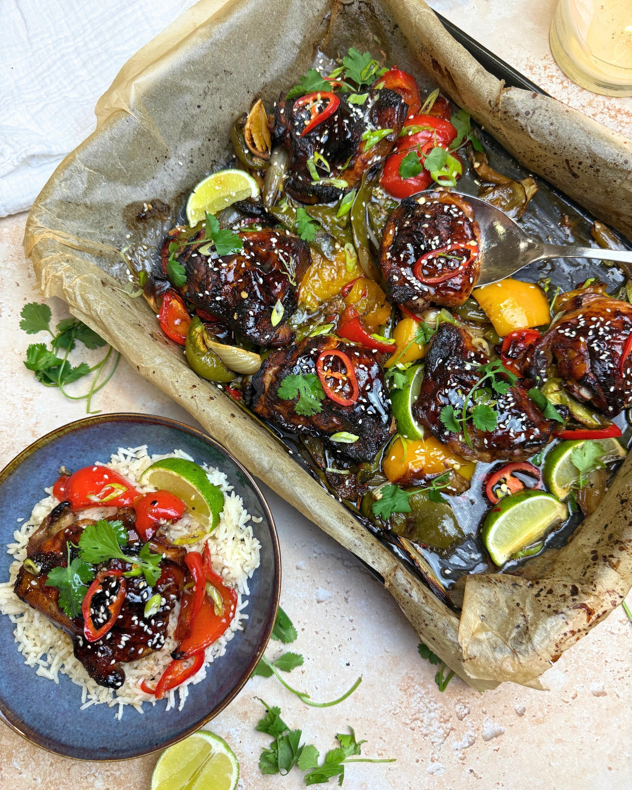 Teriyaki Chicken Traybake