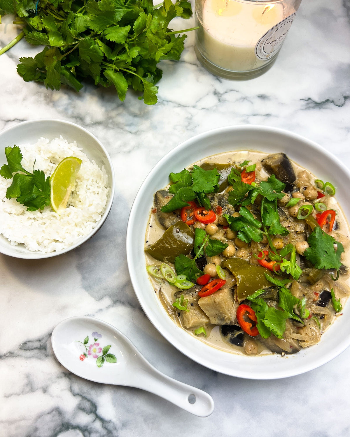 Slow Cooker Aubergine & Chickpea Thai Curry (Slow Cooker Club Exclusive)