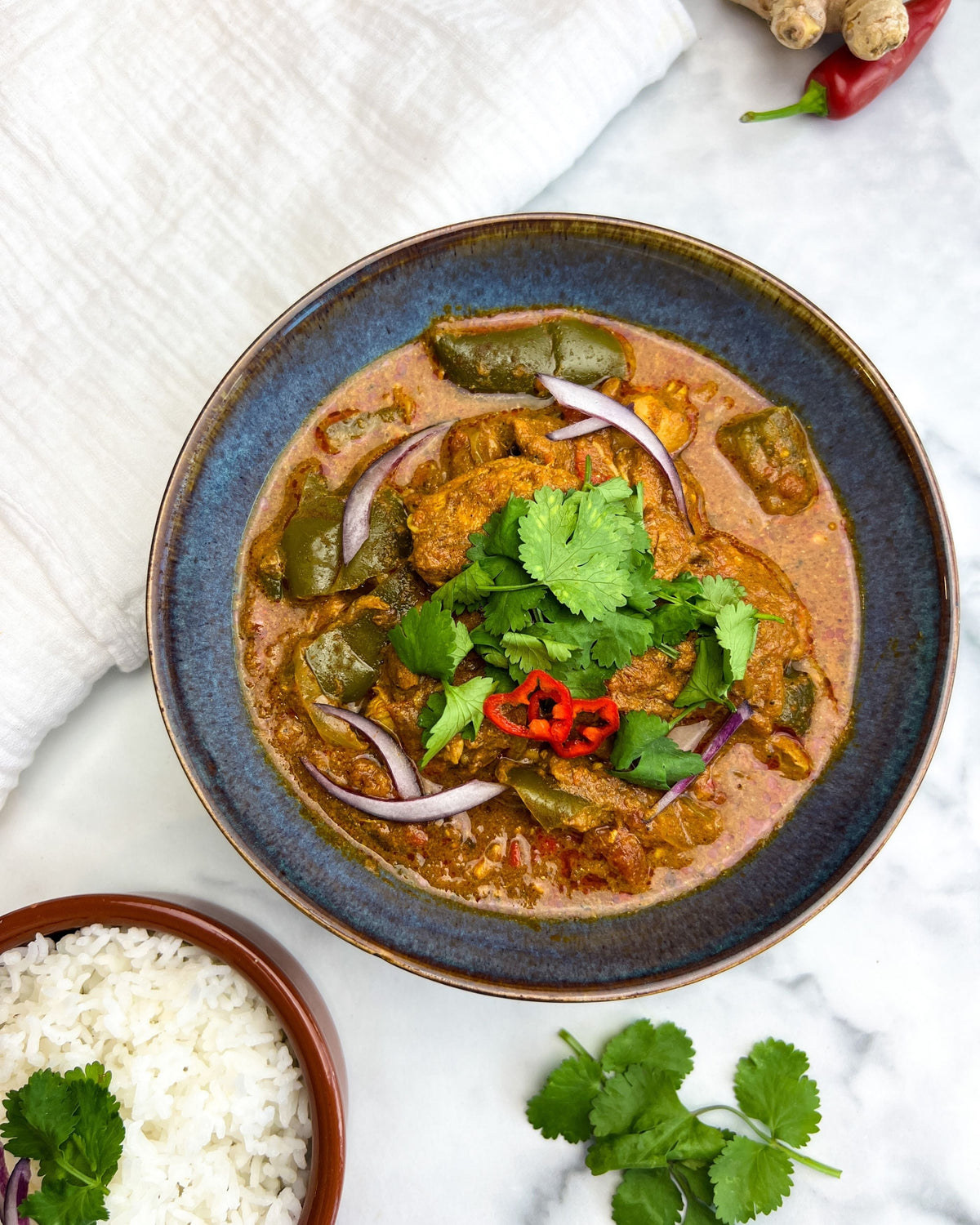 Slow Cooker Chicken Madras Recipe by Food Blogger Archer Kitchen