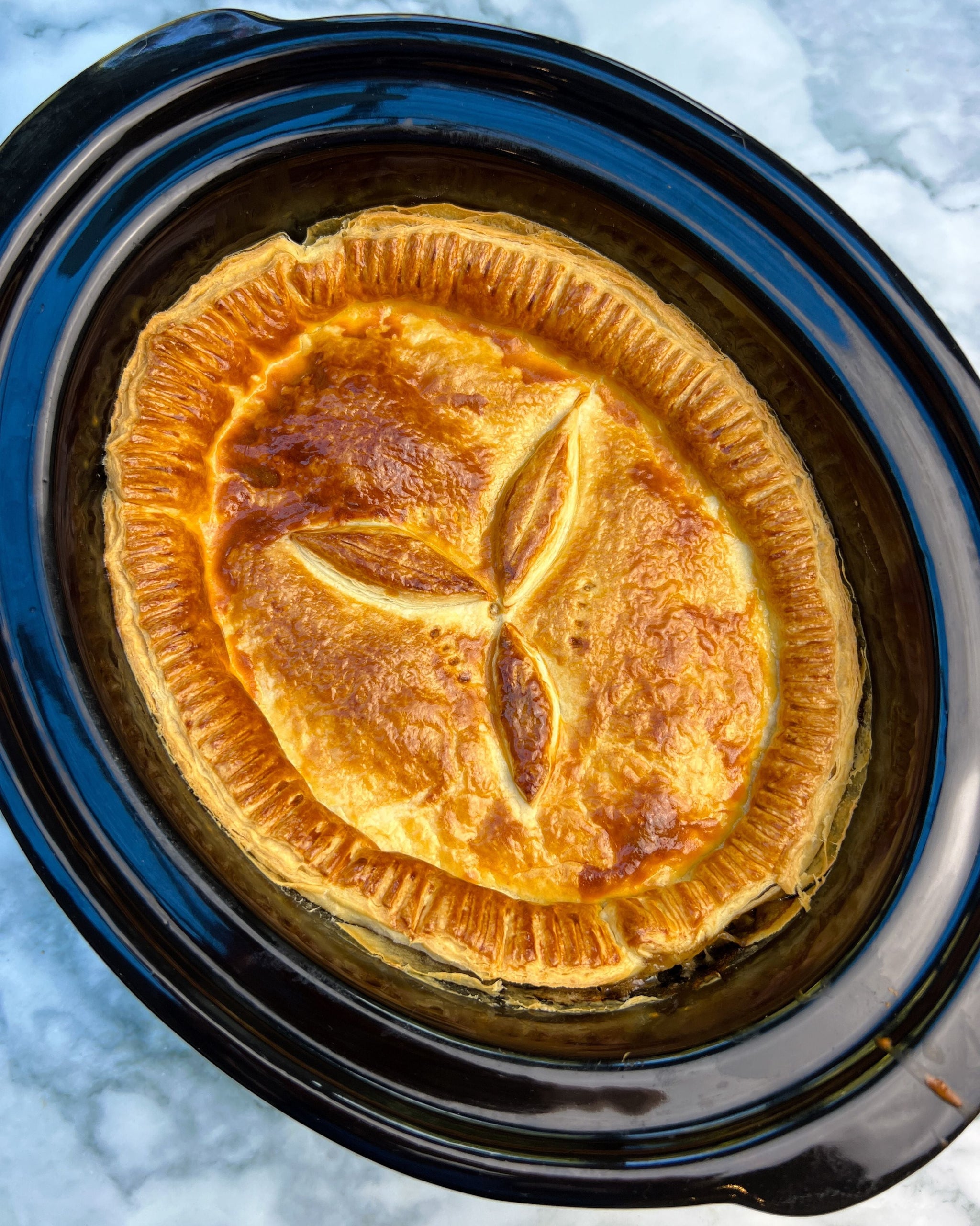 Steak & Ale Pie Recipe by Food Blogger Archer Kitchen