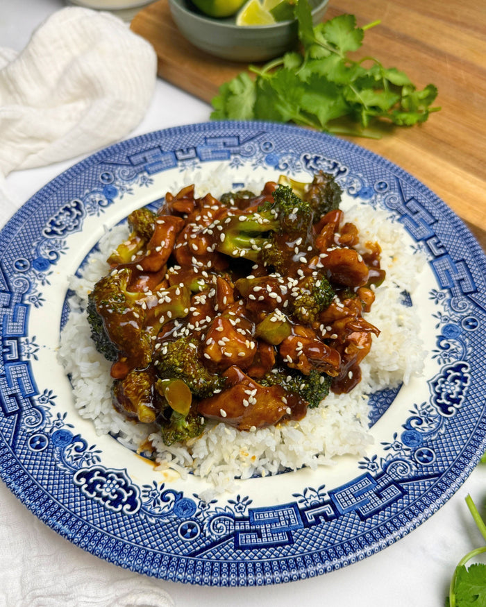 Sticky Chinese Chicken & Broccoli