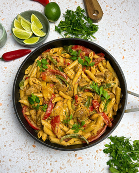 Creamy Fajita Chicken Pasta