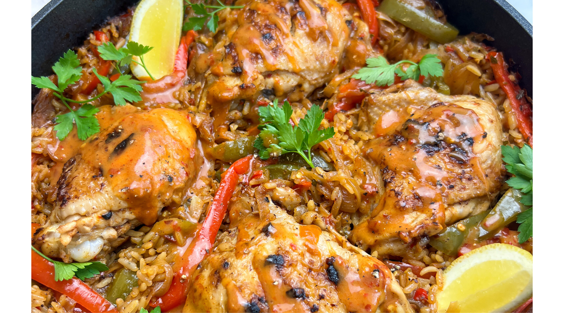 One Pan Peri Peri Chicken & Rice 