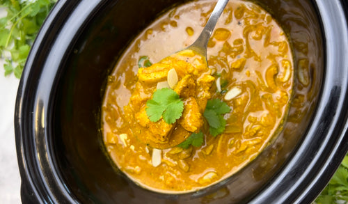 Slow Cooker Chicken Korma Recipe by Food Blogger Archer Kitchen