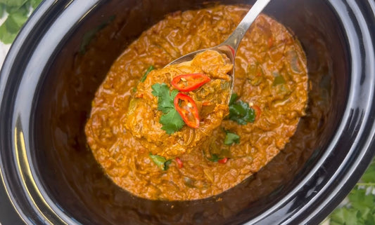 Slow Cooker Chicken Madras Recipe by Food Blogger Archer Kitchen