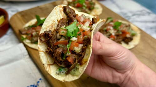 Slow Cooker Mexican Beef Tacos Archer Kitchen