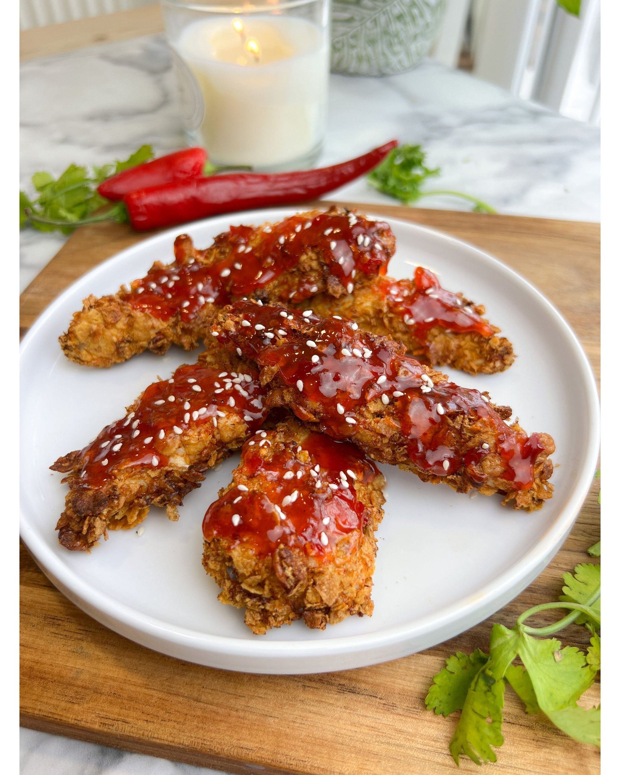 Air Fryer Sweet Chilli Chicken Tenders 