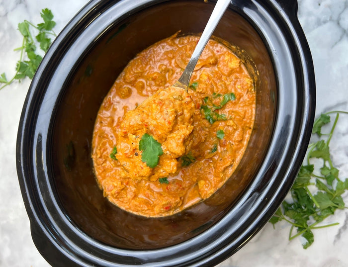 Slow Cooker Chicken Tikka Masala Recipe by Food Blogger Archer Kitchen