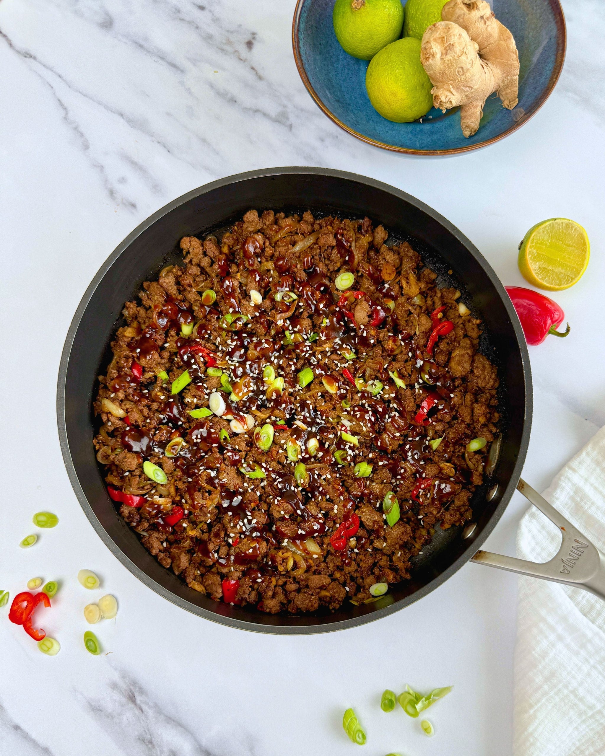 One Pan Sticky Hoisin Beef