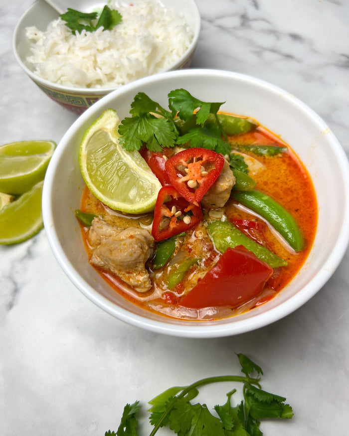 One Pan Thai Red Chicken Curry