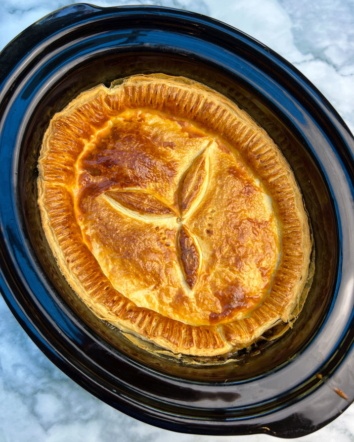 Steak & Ale Pie Recipe by Food Blogger Archer Kitchen
