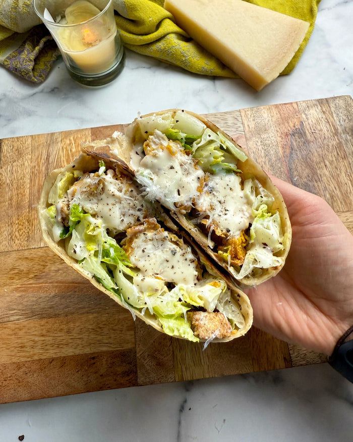 Crispy Chicken Caesar Wrap 
