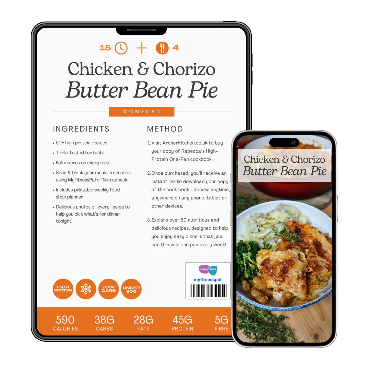 The High-Protein One-Pan Book