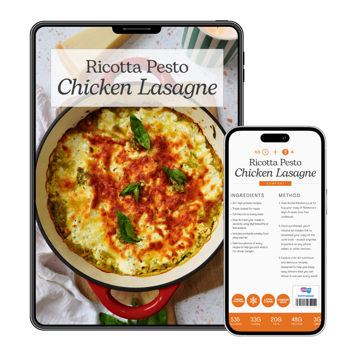 The High-Protein One-Pan Book
