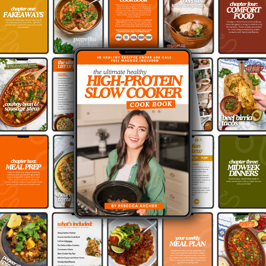 Ultimate Healthy HIGH-PROTEIN Slow Cooker Recipe Book