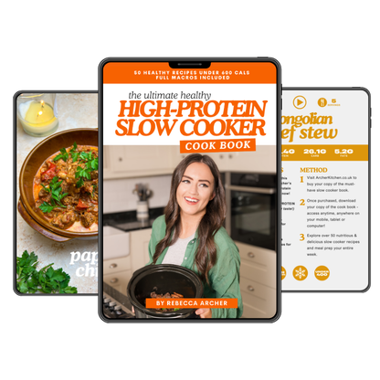 Ultimate Healthy HIGH-PROTEIN Slow Cooker Recipe Book