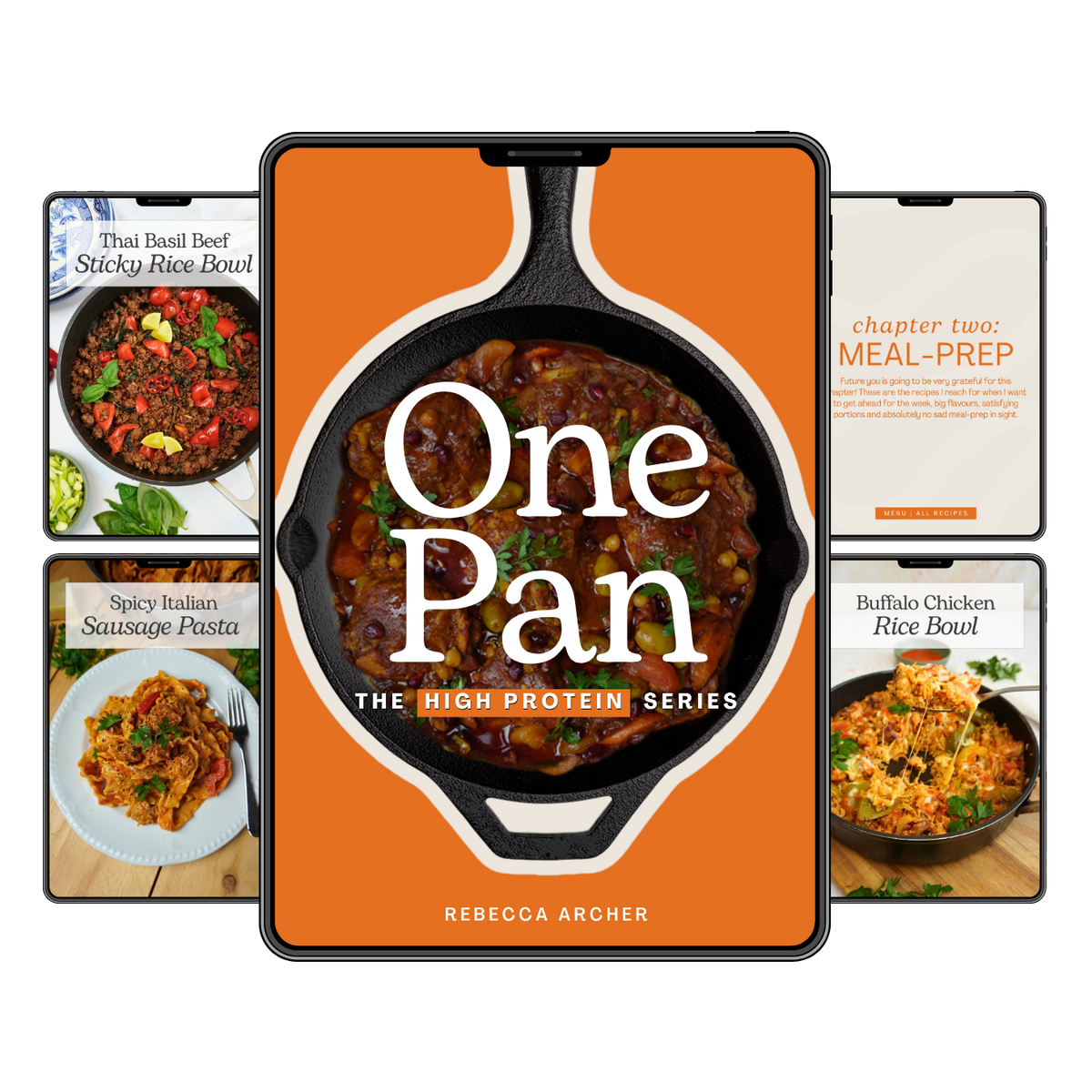 The High-Protein One-Pan Book