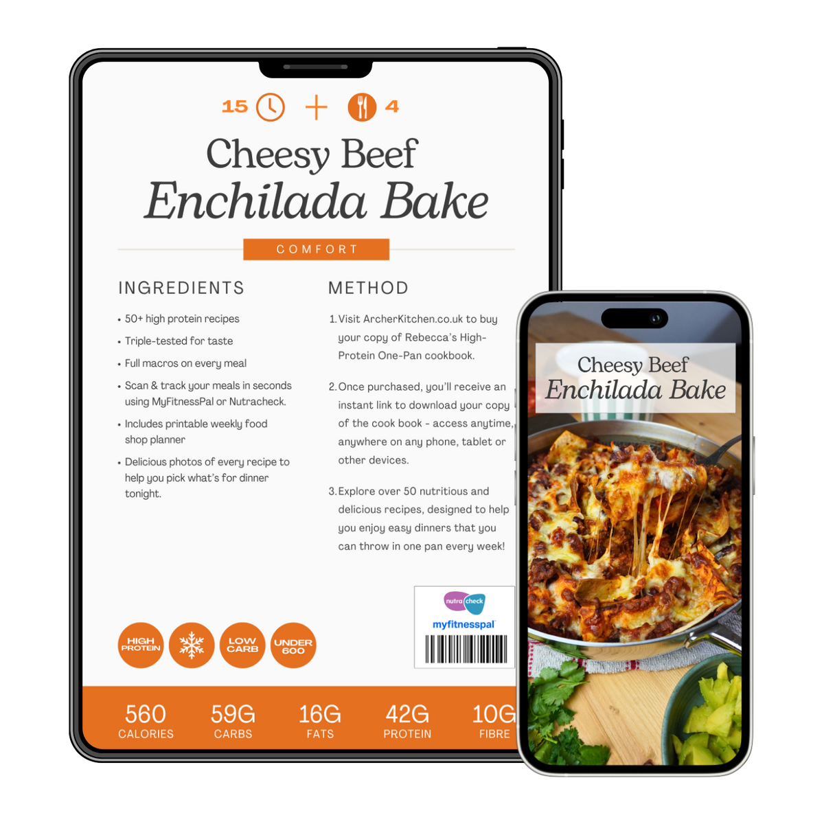 The High-Protein One-Pan Book